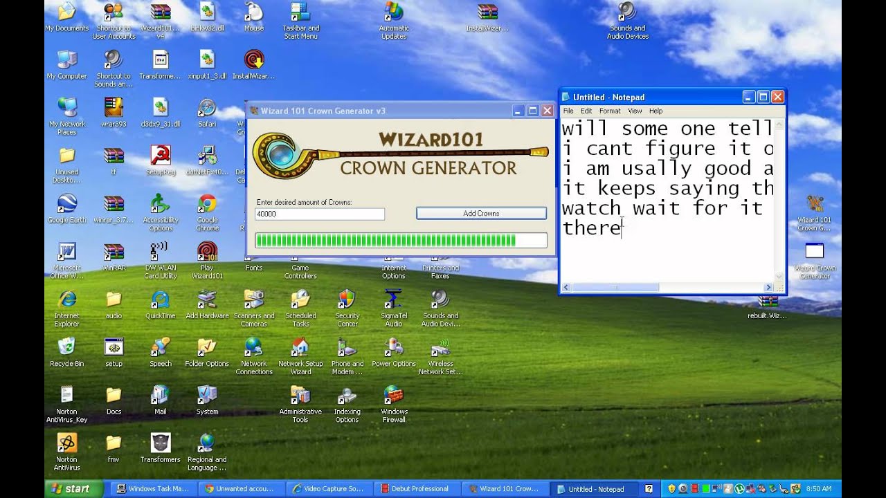 wizard101 crown generator 2020